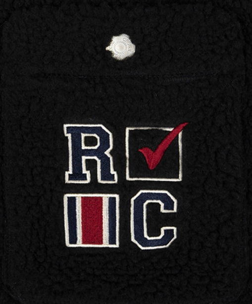 ロマンティッククラウン(ROMANTIC CROWN) HEAVY FLEECE POCKET PARKA_BLACK
