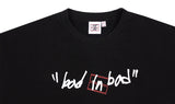 ベドインベド(BADINBAD)  SCRIBBLE LOGO SWEATSHIRT_BLACK