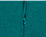 ベドインベド(BADINBAD)  FLEECE HALF ZIP UP JUMPER_BLUE GREEN
