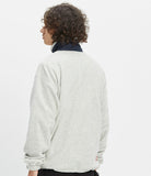 ベドインベド(BADINBAD) FLEECE HALF ZIP UP JUMPER_MELANGE IVORY