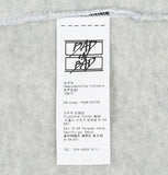 ベドインベド(BADINBAD) FLEECE HALF ZIP UP JUMPER_MELANGE IVORY