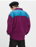 ベドインベド(BADINBAD)  BAD FLEECE SHIRT_PURPLE