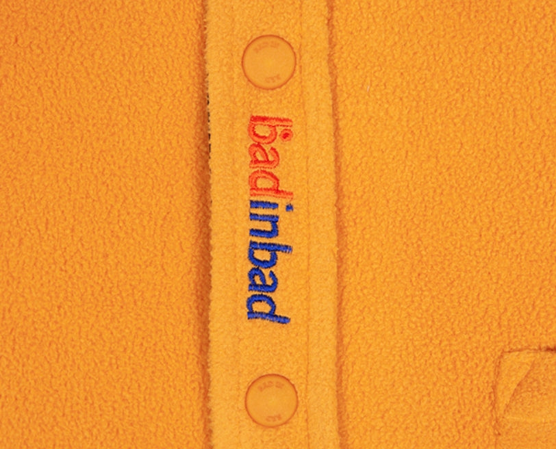 ベドインベド(BADINBAD)  BAD FLEECE SHIRT_YELLOW
