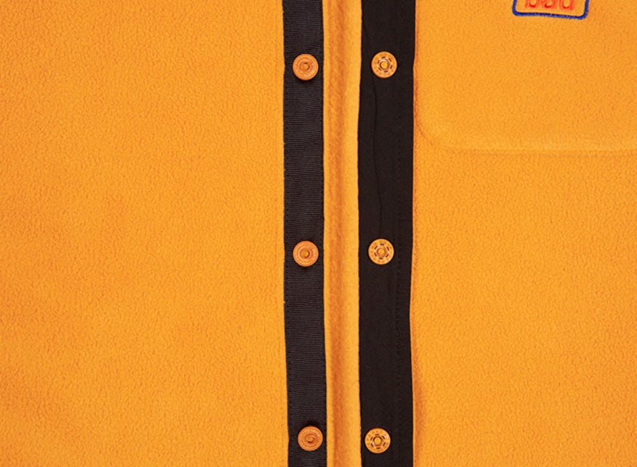 ベドインベド(BADINBAD)  BAD FLEECE SHIRT_YELLOW