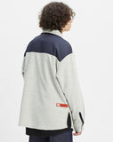 ベドインベド(BADINBAD)  BAD FLEECE SHIRT_MELANGE IVORY