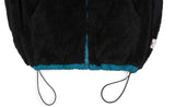 ベドインベド(BADINBAD)COLOR BLOCK FLEECE VEST_BLACK