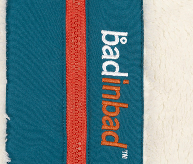 ベドインベド(BADINBAD)  COLOR BLOCK FLEECE VEST_OATMEAL