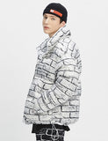 ベドインベド(BADINBAD)  BRICK DUCK DOWN PARKA_WHITE