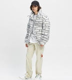 ベドインベド(BADINBAD)  BRICK DUCK DOWN PARKA_WHITE