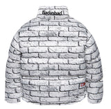 ベドインベド(BADINBAD)  BRICK DUCK DOWN PARKA_WHITE