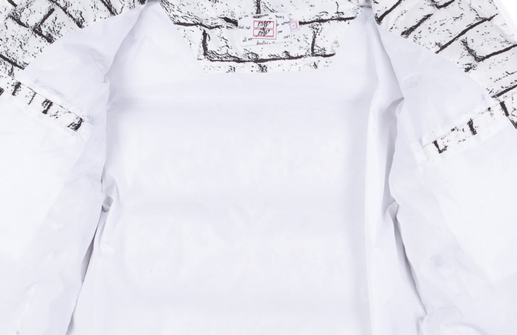 ベドインベド(BADINBAD)  BRICK DUCK DOWN PARKA_WHITE
