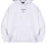 スローアシッド(SLOW ACID)  Turtle Logo Hoodie (MELANGE WHITE)