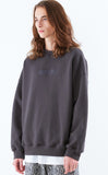 スローアシッド(SLOW ACID) Color Title Sweatshirt (CHARCOAL)