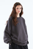 スローアシッド(SLOW ACID) Color Title Sweatshirt (CHARCOAL)