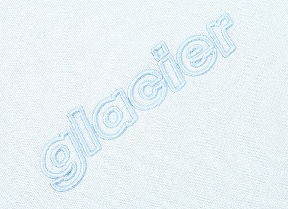 スローアシッド(SLOW ACID) Color Title Sweatshirt (SKY BLUE)
