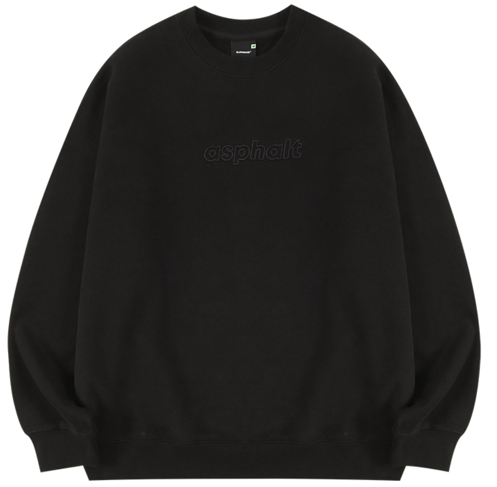 スローアシッド(SLOW ACID) Color Title Napping Sweatshirt (NAPPING / BLACK)