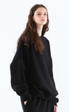 スローアシッド(SLOW ACID) Color Title Napping Sweatshirt (NAPPING / BLACK)