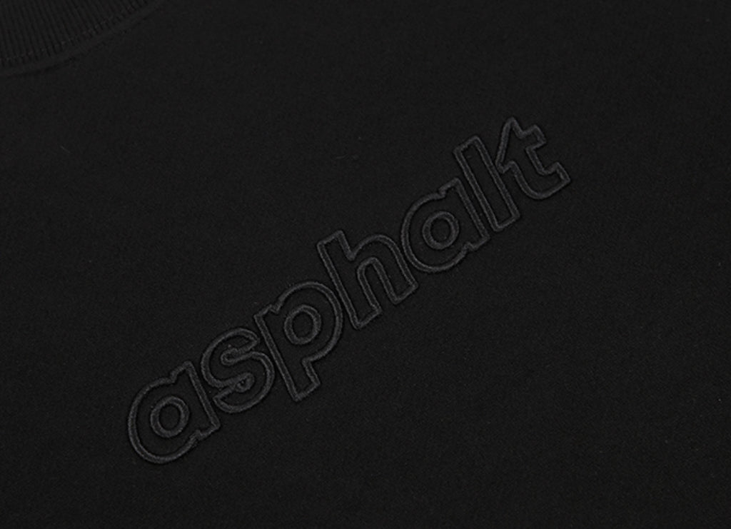 スローアシッド(SLOW ACID) Color Title Napping Sweatshirt (NAPPING / BLACK)