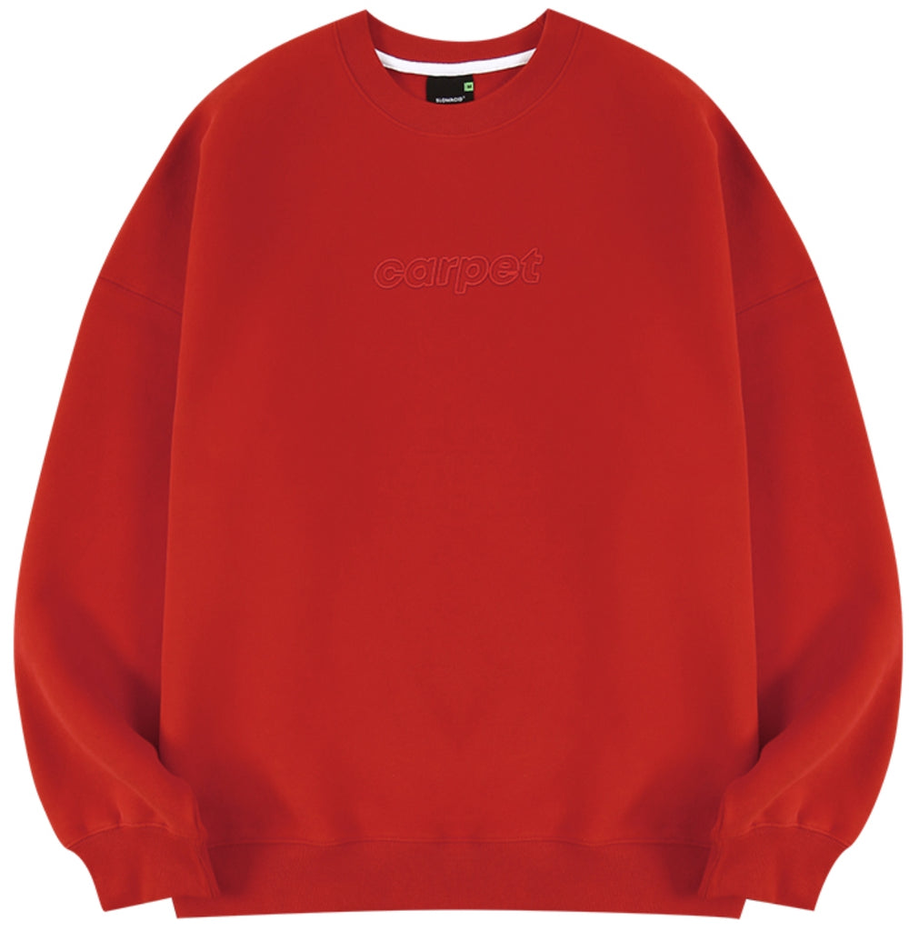 スローアシッド(SLOW ACID) Color Title Napping Sweatshirt (NAPPING / RED)