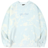 スローアシッド(SLOW ACID)   Cloud Washing Sweatshirt (SKY BLUE)