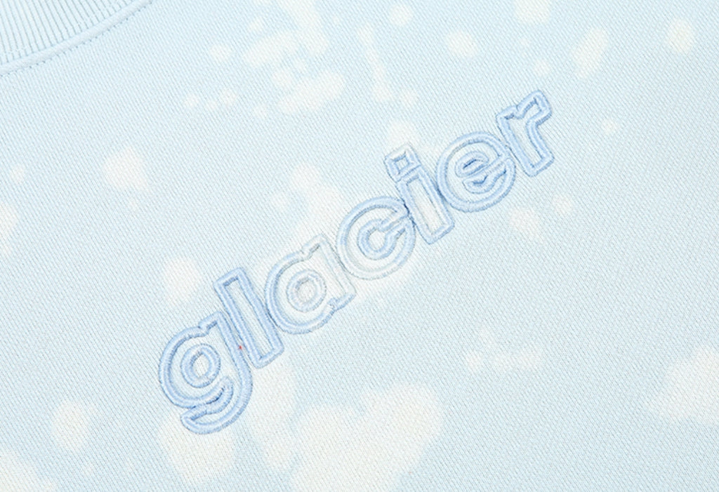 スローアシッド(SLOW ACID)   Cloud Washing Sweatshirt (SKY BLUE)
