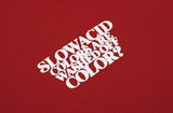 スローアシッド(SLOW ACID)    Season Logo Sweatshirt (RED)