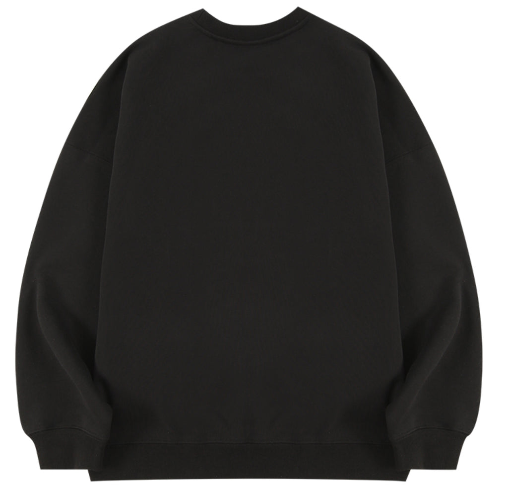 スローアシッド(SLOW ACID)   Color Turtle Sweatshirt (BLACK)