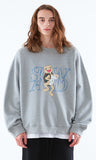 スローアシッド(SLOW ACID)    Color Turtle Sweatshirt (GRAY)