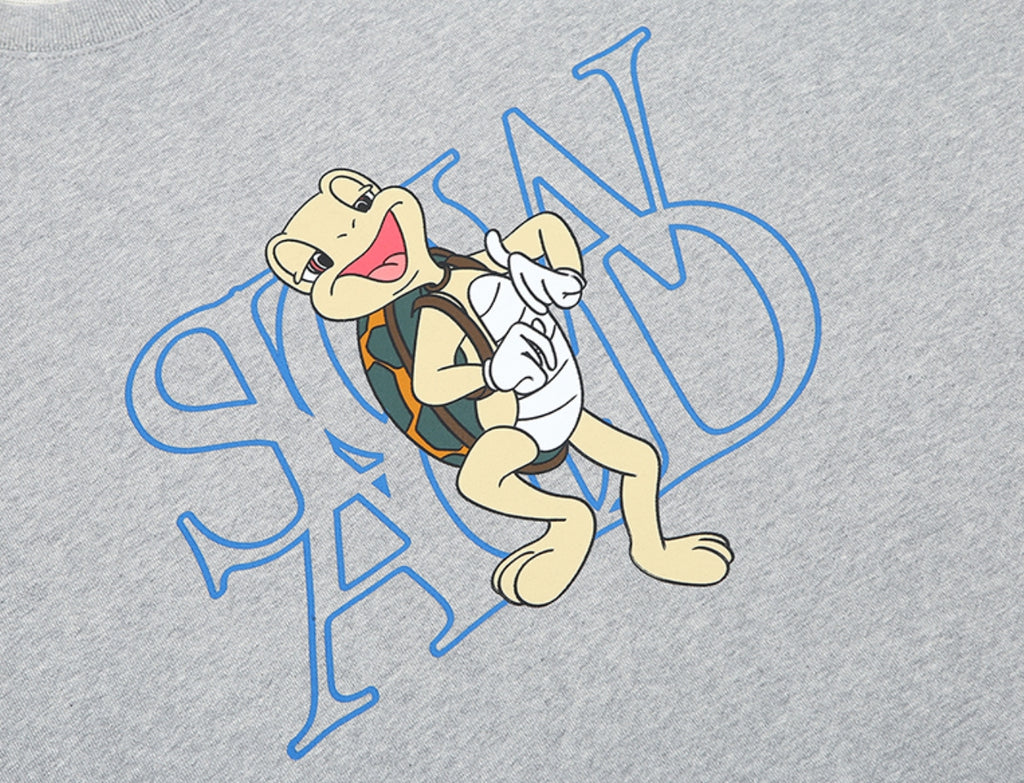 スローアシッド(SLOW ACID)    Color Turtle Sweatshirt (GRAY)