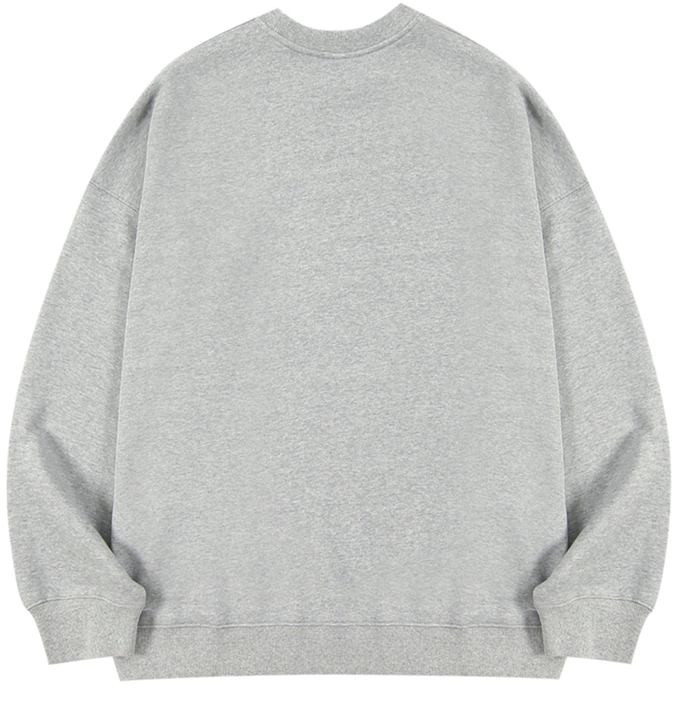 スローアシッド(SLOW ACID)   Banana Embroidery Sweatshirt (GRAY)