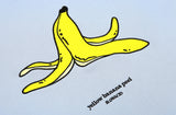 スローアシッド(SLOW ACID)   Banana Embroidery Sweatshirt (SKYBLUE)