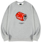 スローアシッド(SLOW ACID)    Can Embroidery Sweatshirt (GRAY)