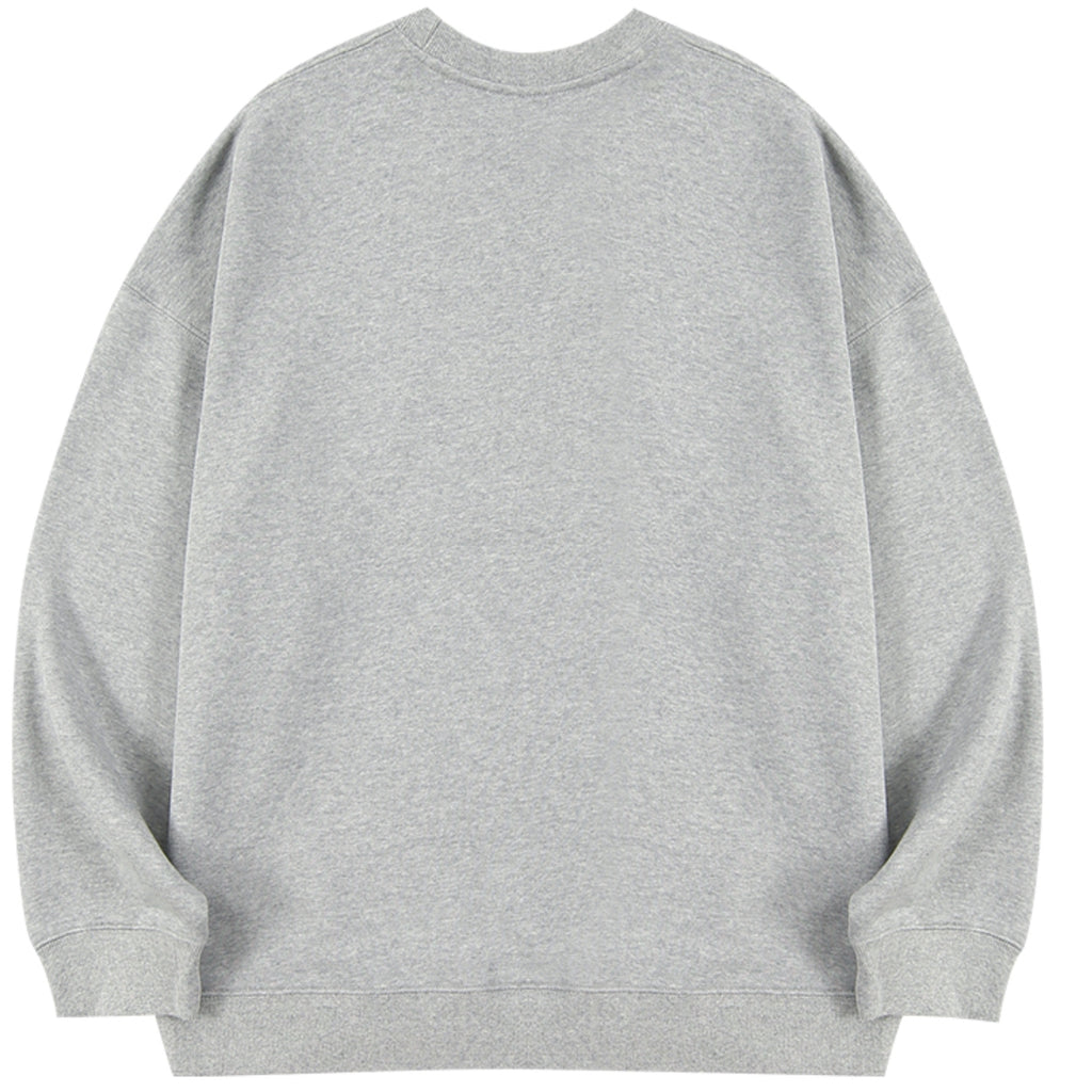 スローアシッド(SLOW ACID)    Can Embroidery Sweatshirt (GRAY)