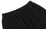 スローアシッド(SLOW ACID)  Wide Keyring Napping Sweatpants (NAPPING / BLACK)