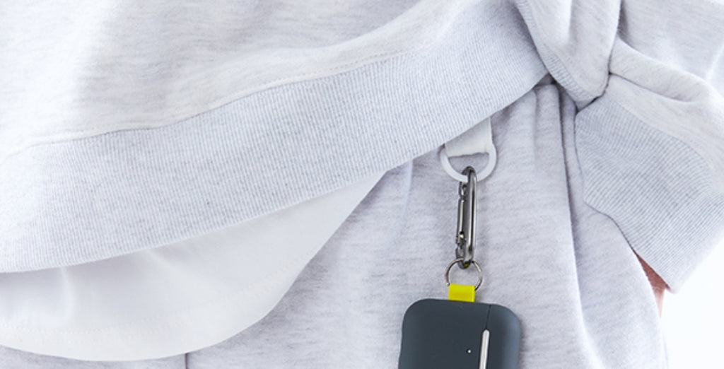 スローアシッド(SLOW ACID) Wide Keyring Napping Sweatpants (NAPPING / MELANGE WHITE)
