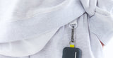 スローアシッド(SLOW ACID) Wide Keyring Napping Sweatpants (NAPPING / MELANGE WHITE)
