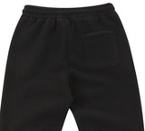 スローアシッド(SLOW ACID) Stitch Embroidery Fleece Pants (BLACK)