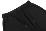 スローアシッド(SLOW ACID)  Washing Cotton Wide String Pants (BLACK)