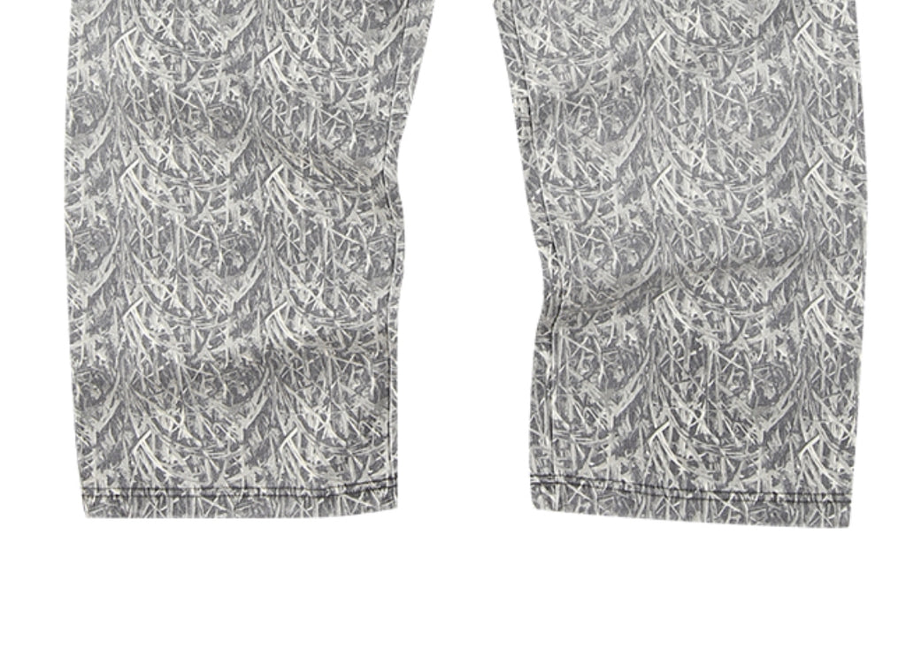 スローアシッド(SLOW ACID) Washing Cotton Wide String Pants (GRAY)