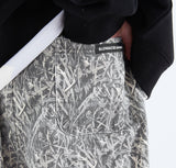 スローアシッド(SLOW ACID) Washing Cotton Wide String Pants (GRAY)