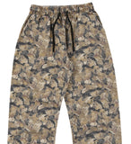スローアシッド(SLOW ACID) Washing Cotton Wide String Pants (BROWN)