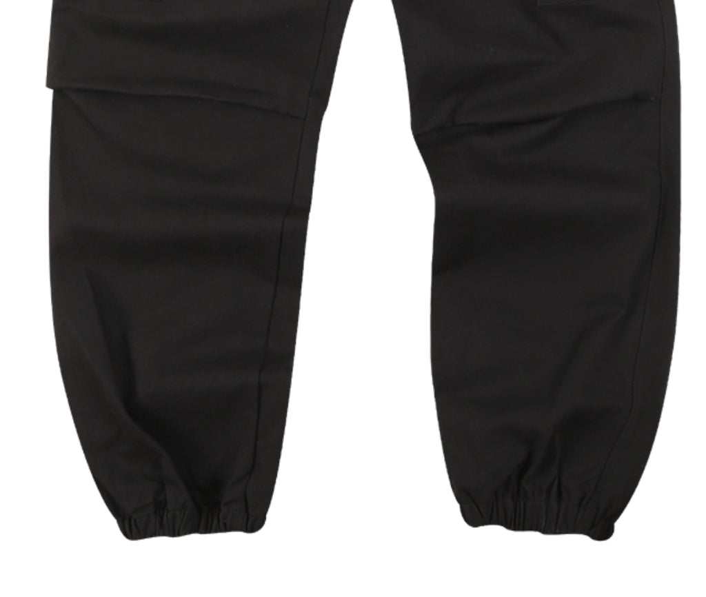 スローアシッド(SLOW ACID) Washing Cotton Cargo Jogger Pants (BLACK)