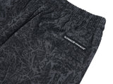 スローアシッド(SLOW ACID)  Washing Cotton Cargo Jogger Pants (STAINED BLACK)