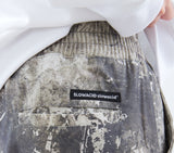スローアシッド(SLOW ACID)  Washing Cotton Cargo Jogger Pants (PRINT GRAY)