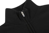スローアシッド(SLOW ACID)  Stitch Embroidery Fleece Zipup Zacket (BLACK)