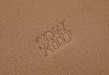 スローアシッド(SLOW ACID) Stitch Embroidery Fleece Zipup Zacket (BROWN)