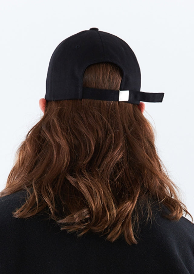 スローアシッド(SLOW ACID) Arc Lettering Cap (BLACK)