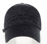 スローアシッド(SLOW ACID) Arc Lettering Cap (STAINED BLACK)