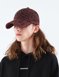スローアシッド(SLOW ACID)  Arc Lettering Cap (STAINED RED)