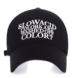 スローアシッド(SLOW ACID)    Season Logo Cap (BLACK)